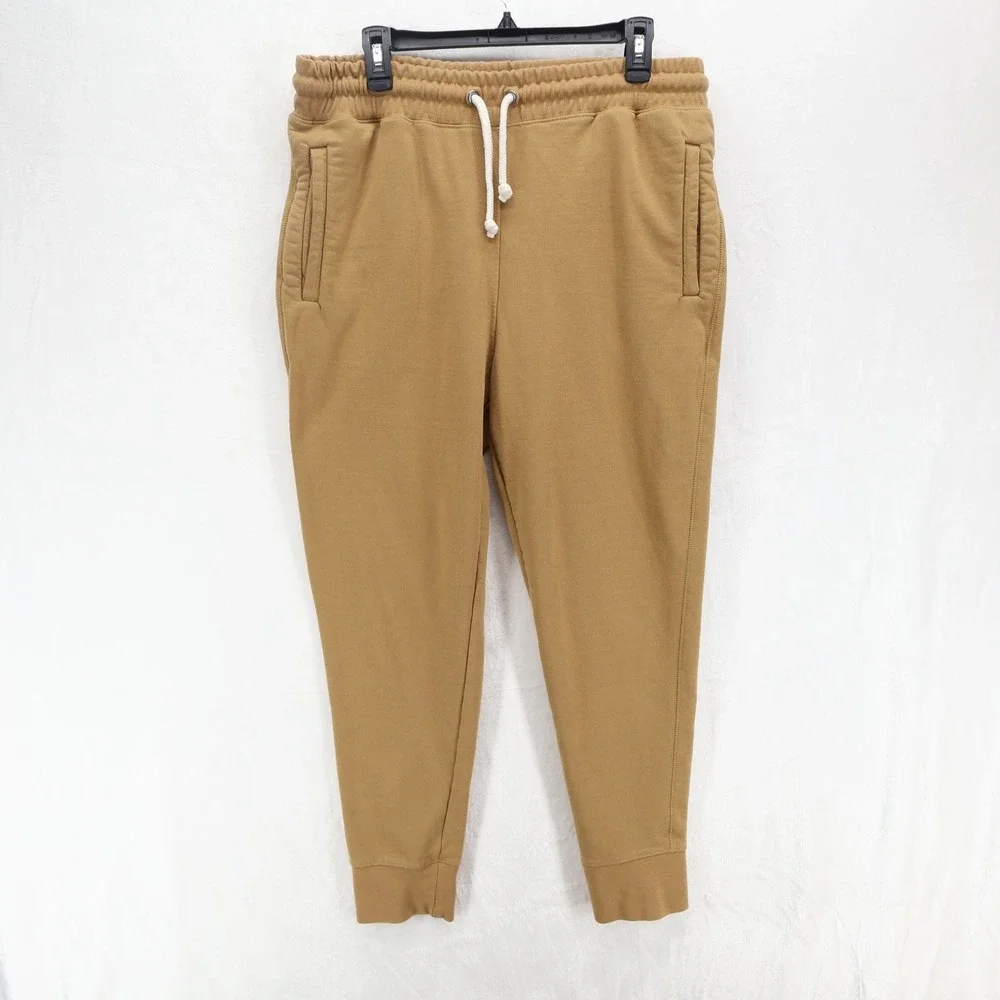 The North Face Mens Heritage Patch Joggers Brown Tan Sweatpants A7WXI Size L